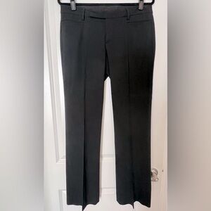 The Gap Modern Bootcut Pants Black Sz 6R
